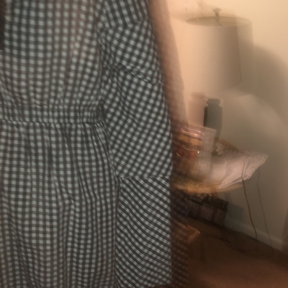 Walter Baker Gingham Plaid long sleeve dress - Picture 2 of 6